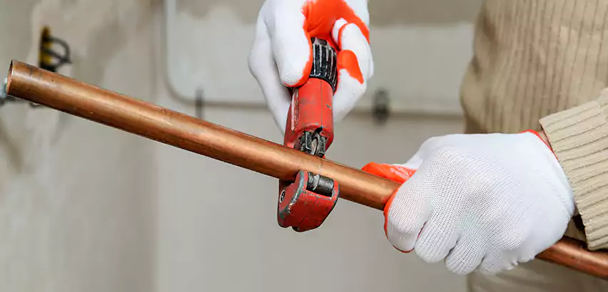 Temporary Copper Pipe Repair Black Forest, CO