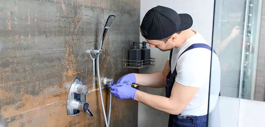 Shower Pan Replacement in Black Forest