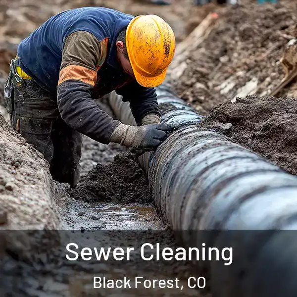  Sewer Cleaning Black Forest, CO