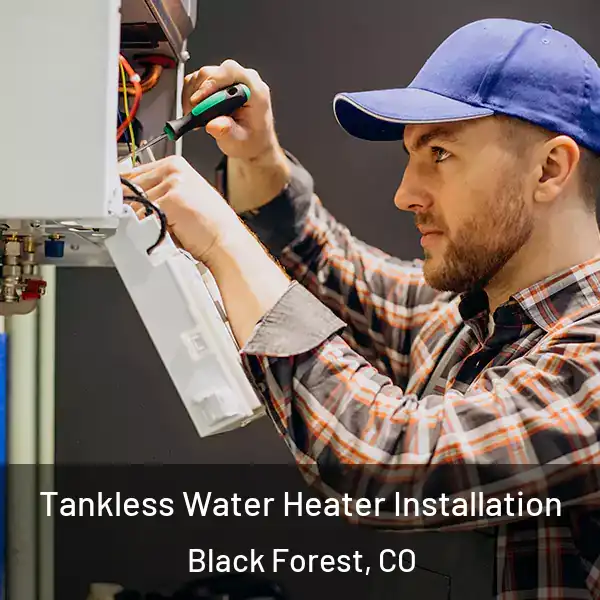  Tankless Water Heater Installation Black Forest, CO
