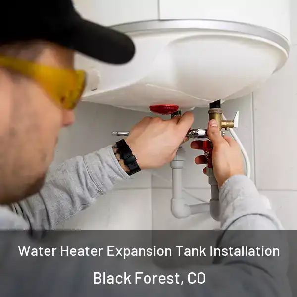  Water Heater Expansion Tank Installation Black Forest, CO