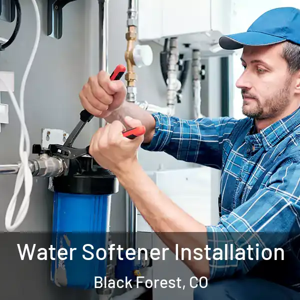  Water Softener Installation Black Forest, CO