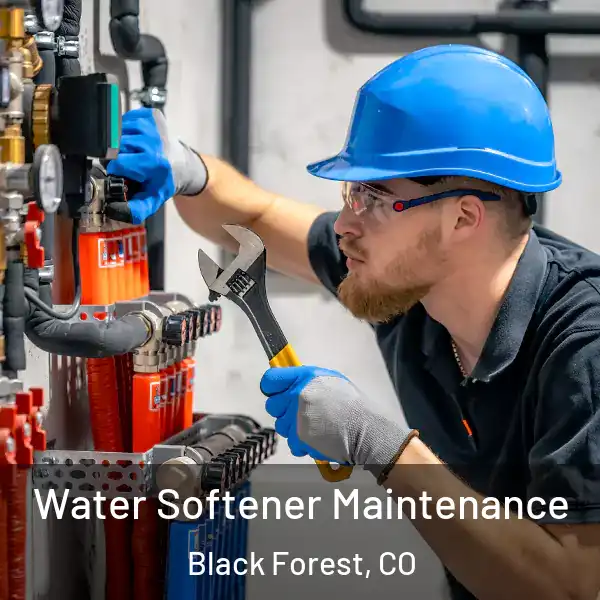  Water Softener Maintenance Black Forest, CO
